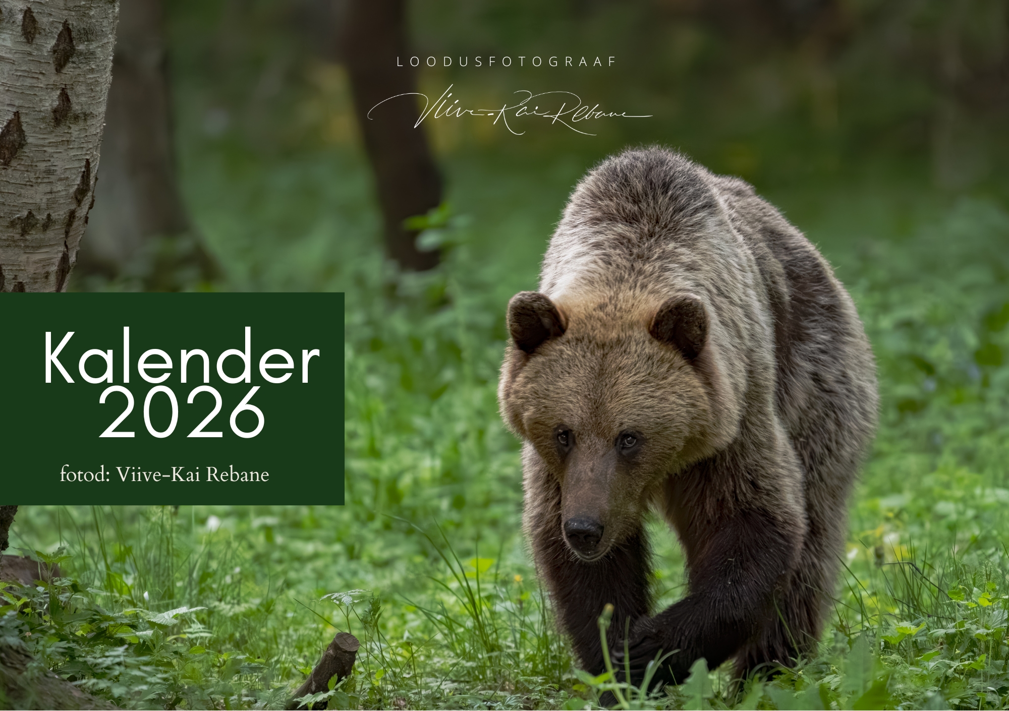 Eelmüük: loomade lauakalender 2026