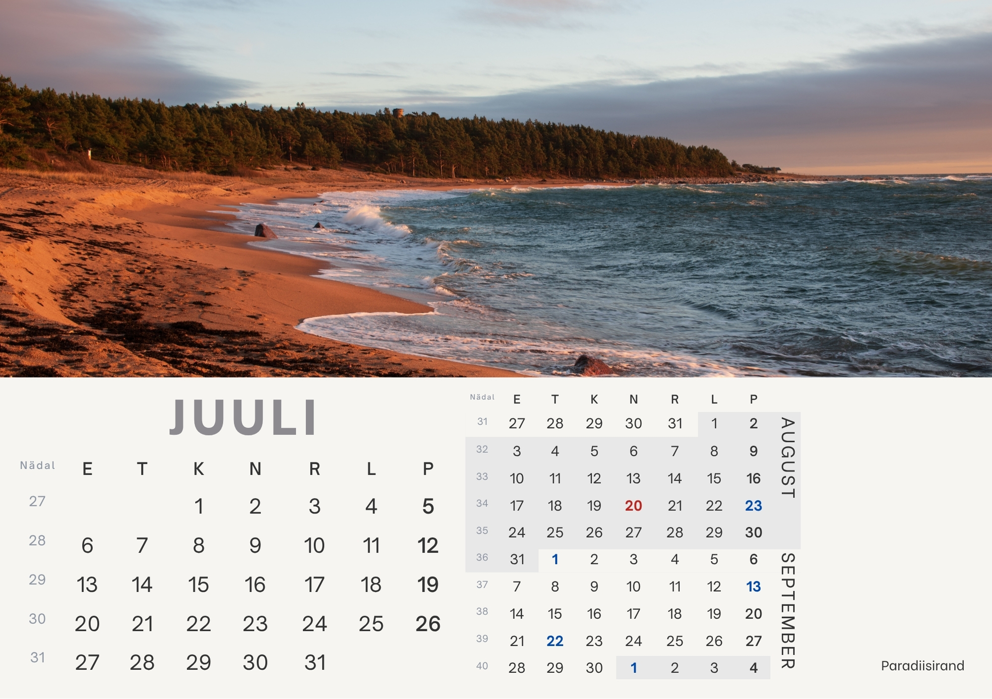 Eelmüük: Hiiumaagia lauakalender 2026 - Image 9