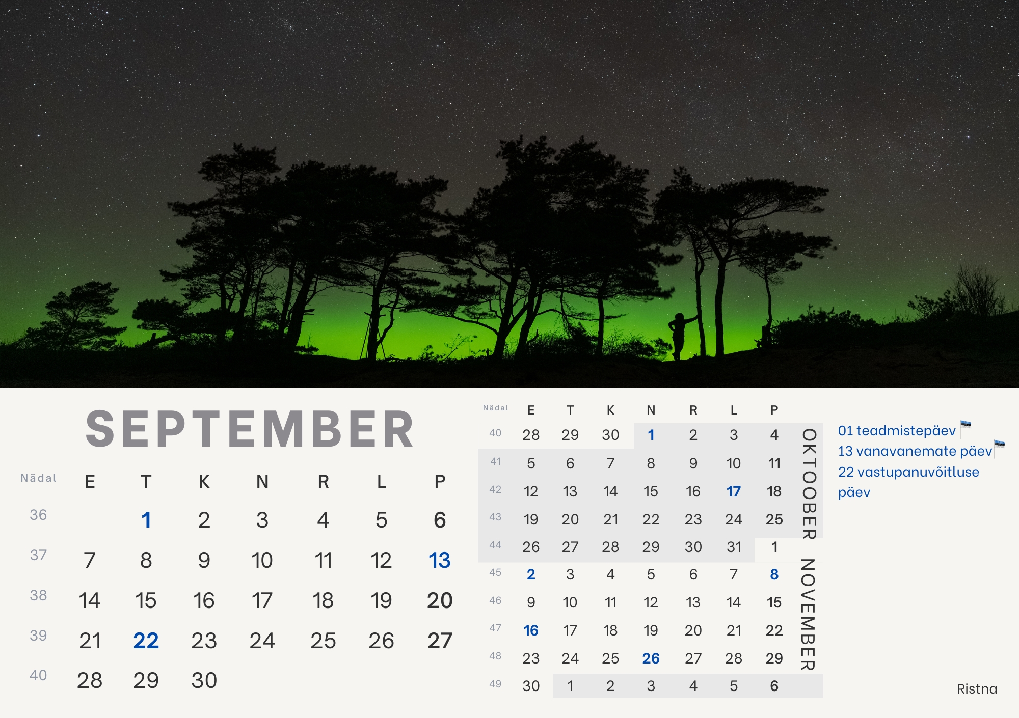 Eelmüük: Hiiumaagia lauakalender 2026 - Image 11