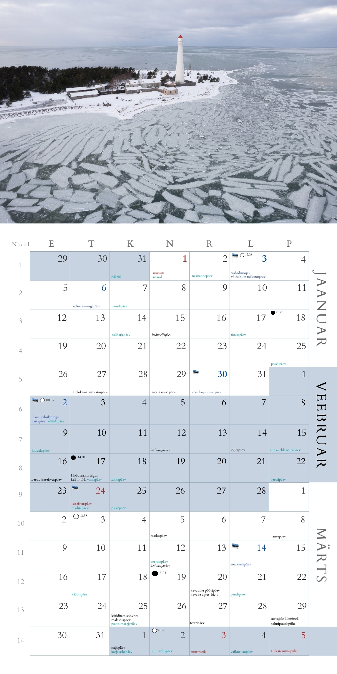 Hiiumaagia trio kalender 2026 - Image 2