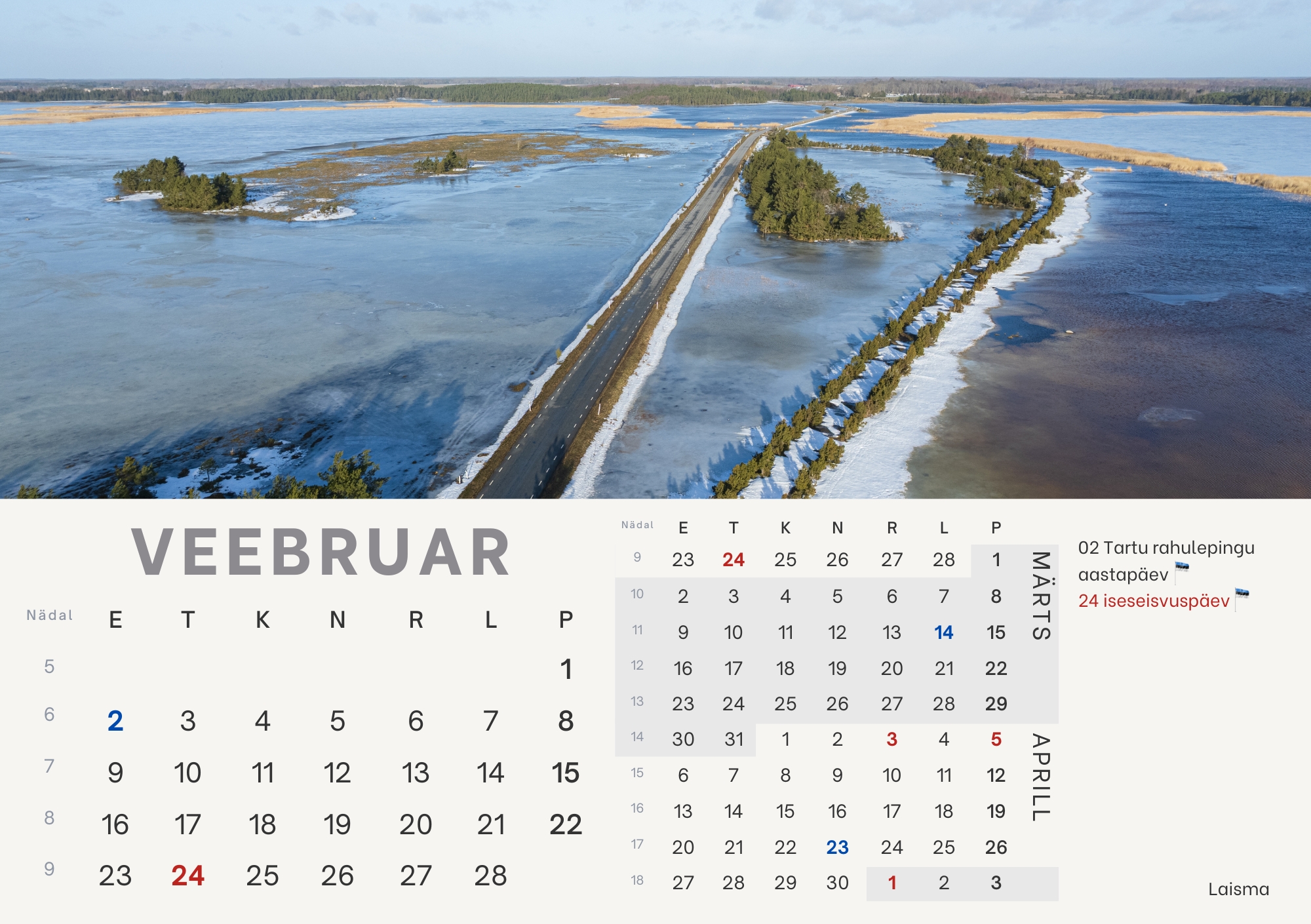 Eelmüük: Hiiumaagia lauakalender 2026 - Image 3