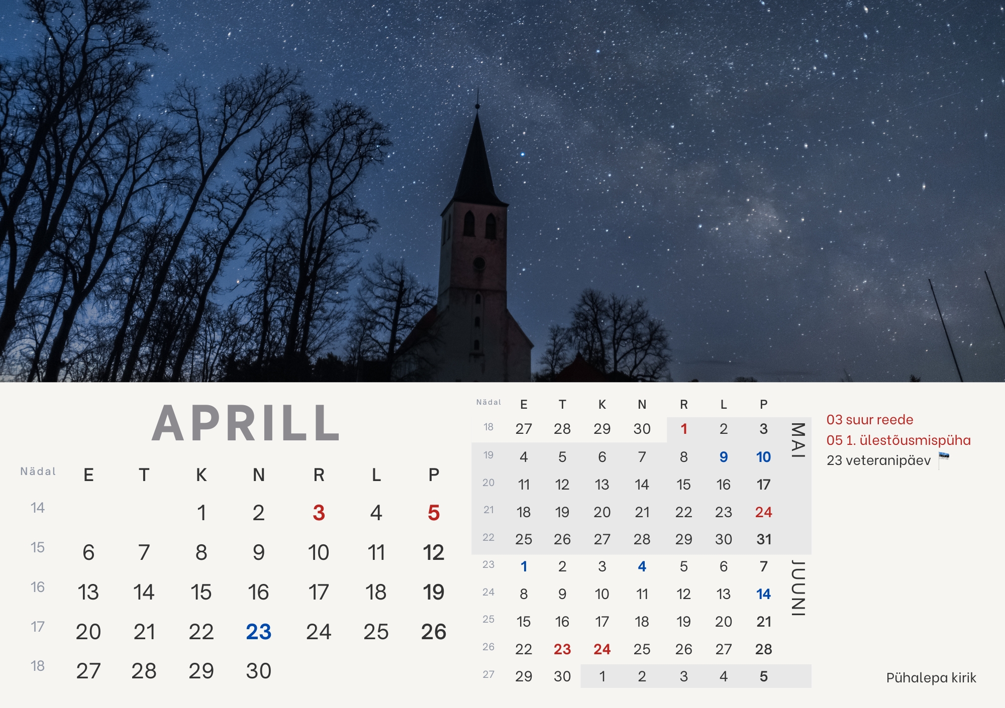 Eelmüük: Hiiumaagia lauakalender 2026 - Image 5