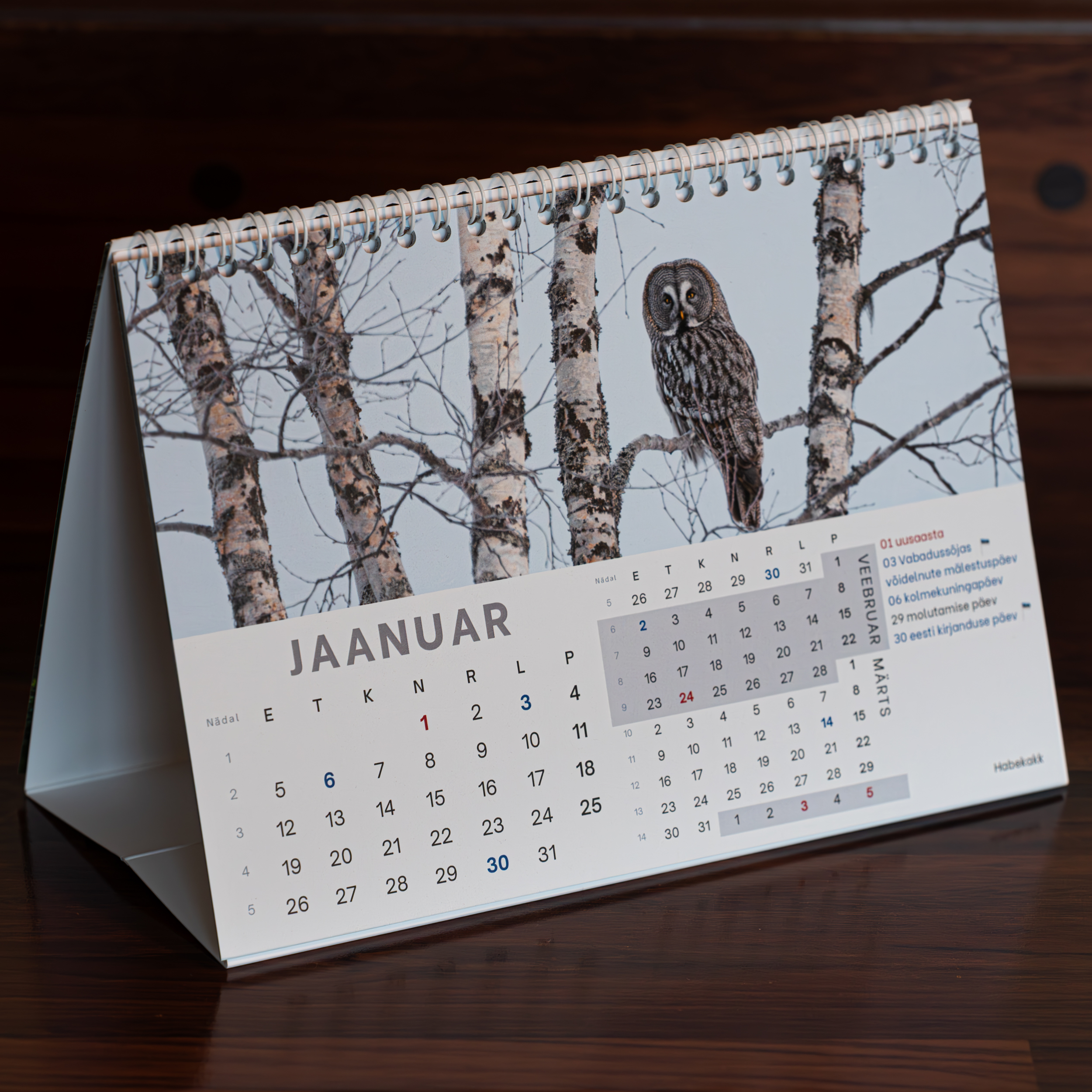 Loomade lauakalender 2026